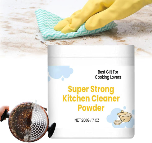 Super Strong Kitchen Cleaner Powder, Heavy Duty Degreaser, 2024 Powerful All-Purpose Powder Cleaner, 7 OZ (1 PCS)