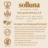 Solluna by Kimberly Snyder Feel Good Detoxy - Natural Colon Cleanse & Digestion Detox Capsules with Ozonated Elemental