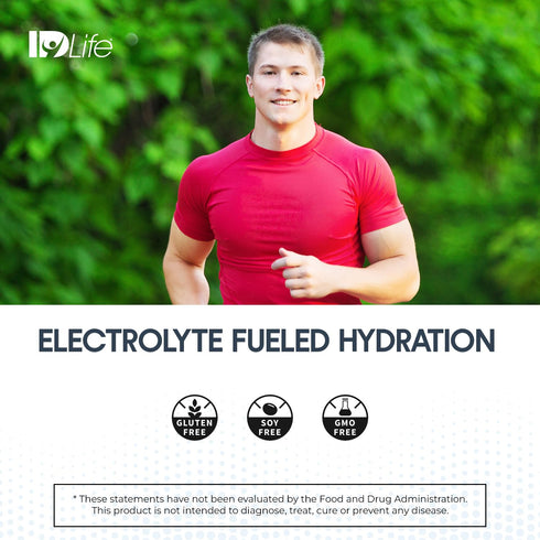 IDLife Hydrate (Fruit Punch) Instant Hydration Packets with Essential Electrolytes, 15 Sticks per Bag
