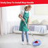 Spin Mop Replacement Head Compatible with O-Cedar RinseClean 2 Tank, 2 Microfiber Refills + Mop Stick (30-58")