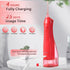 IPX7 300ML 5 TOVENDOR Electric Water Flosser, Cordless Rechargeable Dental Oral Irrigator Waterproof Travel Water Teeth