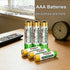 Toyohira 48 Pack 24 24 1.5V 5-Year AA and AAA Batteries Combo - Double A + Triple A Alkaline Batteries - Long-Lasting