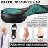 ROCKTAKIN Kids Arch Support Shoe Insoles, Plantar Fasciitis Orthotic Inserts Strong Support for Children's High Arch