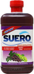 SUERO Electrolyte Solution with Zinc, Grape Flavor, 2-Pack of 33.8 Fl Oz Bottles for Rehydration