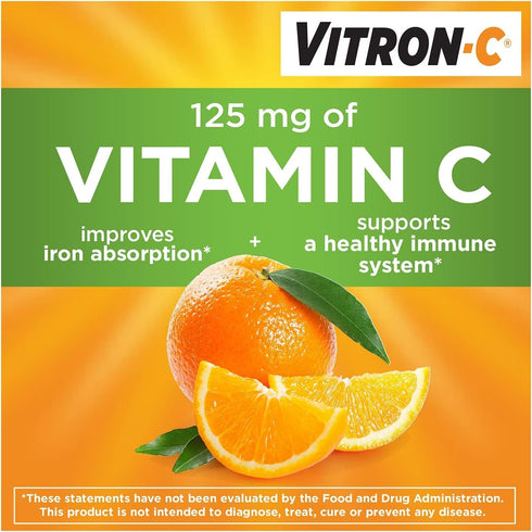 Vitron - C High Potency Iron Supplement Tablets, 60 Tablets