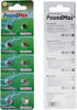 PoundMax AG4 LR626 1.5v 10 Count Batteries Alkaline Button Cell Battery
