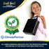 Nush Nush Medium Black Gift Bags, Set of 12 Reusable with Handles, Ideal for Birthday and Party Favor Bags