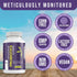 NutriZing Vegan Probiotics for Digestive Health - 30 Billion CFU & 16 Strains, Delayed Release Supplement for Men &