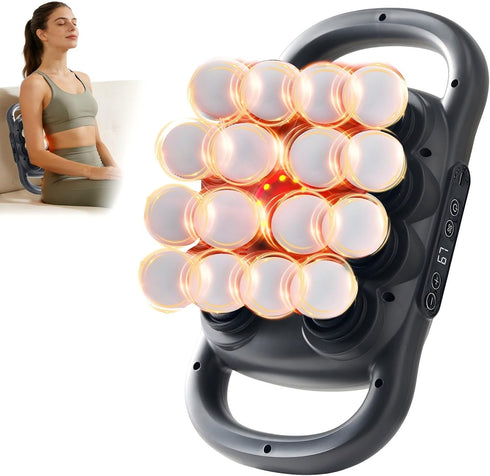 LOVMASSG 16-Head Massage Gun Set, Deep Tissue Percussion Massager, Electric Muscle Massager with