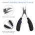 Oneleaf Toenail Clipper Set for Thick and Ingrown Toenails with Toenail Cleaner/Lifter - Premium Professional Stainless