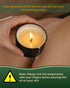 VIPwax 2.35 OZ Soybean Wax Warming Massage Oil Candle for Stress Relief and Skin Moisturizing, Couples Massage