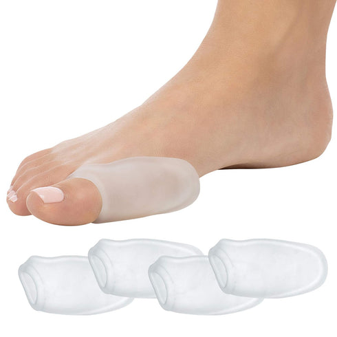 ZenToes Reusable Bunion Relief Protector Guards - Washable Gel Pads for Big Toe, Shield Feet from Friction and Pain