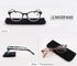 MODFANS Reading Glasses 1.25 Women 3 Pack, Spring Hinge Fashion Round with Pouch