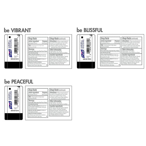 Pack, 1 oz 12 3901-24-CMRMETRY PURELL Advanced Hand Sanitizer Gel Infused with Essential Oils, Scented Variety fl