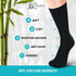J&C Creations Premium Grip Socks for Men, Size 10-13, Hospital Socks with Grips, 80% Viscose Bamboo