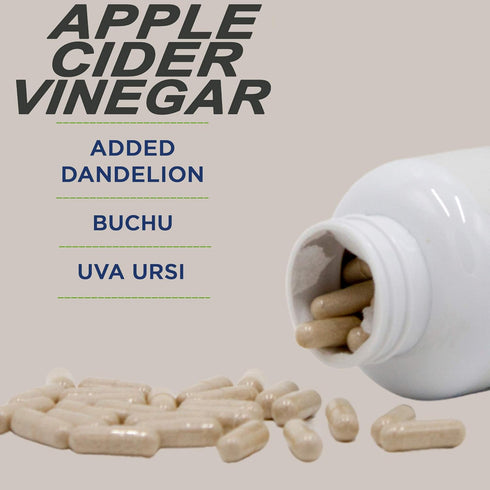Performance Inspired Nutrition Apple Cider Vinegar Natural Capsules - Supports Healthy Weight Loss, Blood Sugar &