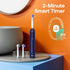 R2 8 5 Bitvae Rotating Travel Electric Toothbrush, Professional Brush Heads, Carrying Case, Teeth Care Modes, Pressure