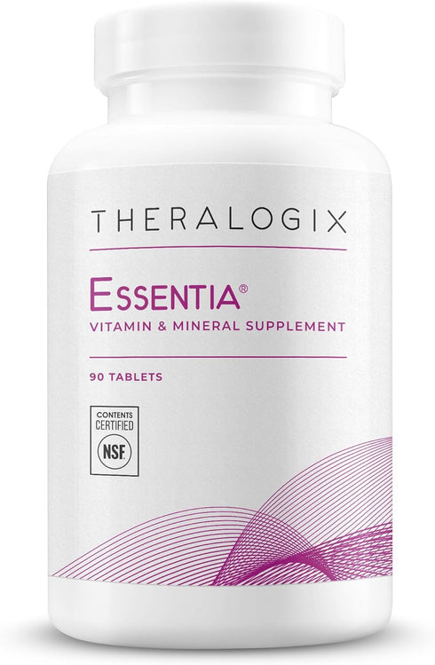 Theralogix Essentia Multivitamin for Women - 90 Tablets, Daily Support for Immune & Bone Health