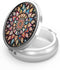 Pill Box 3 Compartment Small Case, Portable Pill Organizer for Vitamins, Medication, Fish Oil