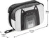 Naanle 7 Funny Cats in Row Pill Box Day Pill Case Travel Pill Organizer Bag with Zipper Portable Weekly Case Compact