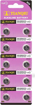 Tianqiu 10PCS Ag6 Lr920 371 Sr920Sw Alkaline Battery