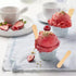 yueton 100PCS 3.7inch Wooden Ice Cream Spoons Sticks Disposable Wooden Tasting Spoons Sampling Spoons Small Dessert