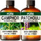 KUKKA essential oils Camphor Essential Oil for Diffuse & Patchouli Essential Oil for Diffuser Set