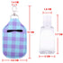 Duufin 40 Pieces Keychain Set with 20 Hand Sanitizer Holder Keychains and 20 Reusable Flip Cap Travel Bottles
