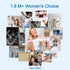 MOMMED 3 1 Pregnancy Test Midstream Sticks, X Individually Wrapped Home Pregnancy Test, Results in Fastest Minute, HCG