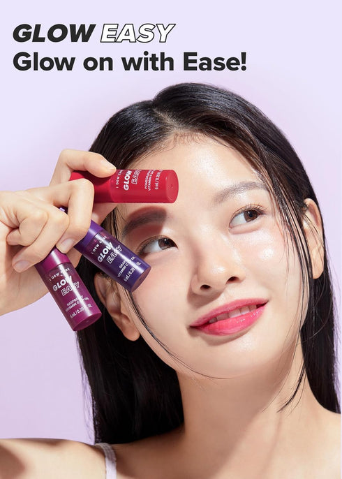 I DEW CARE Lip Oil - Glow Easy Pomegranate | Vitamin C Lip Oil, Pigmented Glossy Lip Oil, Hydrating, Korean Makeup, Tinted Lip Care, Cool Red, Glass Skin Look, Korean Skincare, 0.20 Fl Oz