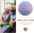 HOOWIFFY 7cm Foot Massage Ball Peanut Yoga Fascia Ball for Neck, Back, and Foot Muscle Release Deep Tissue Massager