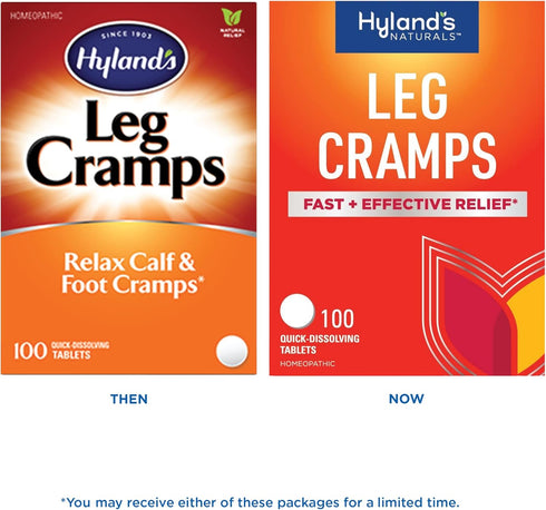 Hyland's Relax Calf and Foot Cramps - 100 Tablets Each, Value Pack of 3