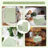 zjdbset 100PCS Disposable Sage Green Guest Napkins Paper Green Disposable Hand Towels Decorative Dinner Napkin Paper