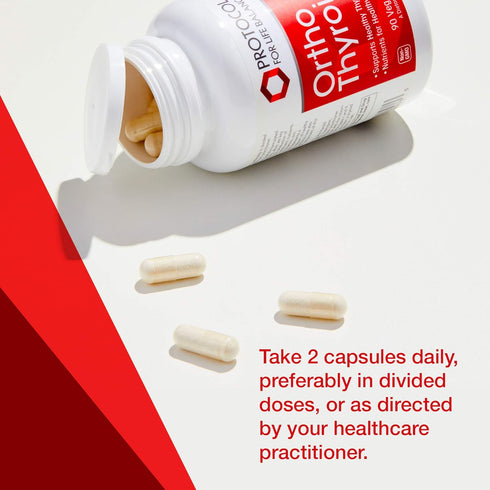 Protocol Ortho Thyroid Energy and Metabolism Supplement, 90 Veg Caps