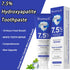 Nichalous 7.5% (2) Beamach Hydroxyapatite Toothpaste Nano Hydroxyapatite Whitening Toothpaste for Enamel Protection