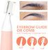Nose Hair Trimmer for Women - Portable, Waterproof, Rechargeable 2-in-1 Trimmer, Easy to Clean for Sensitive Skin
