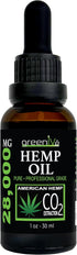 GreenIVe Hemp Drops 28,000mg Organically Grown Pure Hemp Oil Drops, Vegan Omegas, Natural Potent Results (4 Pack)