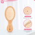 Mini Hair Brush - Detangling Brush for Thick Curly Thin Long Short Hair, Pocket Travel Paddle Brush