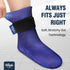 Pack 1-Pack, Hilph Full Foot Ice Gel Sock for Hot & Cold Therapy - Reusable Cooling Sock for Toe Pain, Plantar