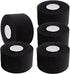 Tape,5 Pack ADMITRY Athletic Black Sports Tape,Strong Stick No Sticky Residue for Hockey Climbing Sports Medical