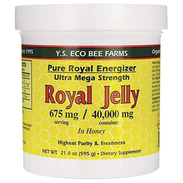 YS Eco Bee Farms YS Royal Jelly/Honey Bee - Royal Jelly In Honey Ultra Strength, 21