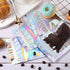 Blulu 100 Pieces Resealable Foil Proof Bags, Iridescent Scent Proof Flat Pouch Clear Smell Sealable Packing Bags for