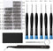 Eyeglasses Repair Kit, HKIDEE Sunglasses Kit with 1000PCS Screws and 6 Pcs Screwdrivers for Repair