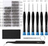 Eyeglasses Repair Kit, HKIDEE Sunglasses Kit with 1000PCS Screws and 6 Pcs Screwdrivers for Repair