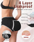 IGOLUMON Period Underwear for Women, Leak-Proof Incontinence & Postpartum Panties, Heavy Flow Protection with Graphene