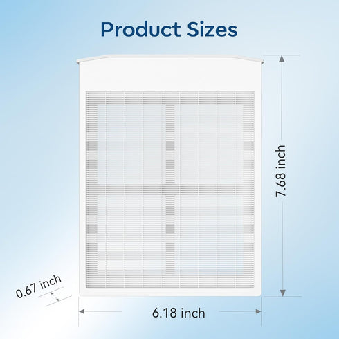 Makartt 2Pcs Nail Dust Collector Filter, HEPA Standard, Reusable, MK200 & SYLVIE Compatible