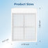 Makartt 2Pcs Nail Dust Collector Filter, HEPA Standard, Reusable, MK200 & SYLVIE Compatible