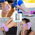 Pack, Atsuwell Microwavable Heating Pad, Warm Compress Moist Heating Scented Lavender Throw Pillow and Flaxseed Fluffy
