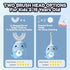 PVOGRT 6 6 Kids Electric U Shaped Toothbrush - Axolotl Kids Sonic Toothbrush with Brush Head Automatic Cleaning Modes