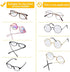 Anti-Slip Nose Pads Silicone Butterfly Shape, 13 Pairs Soft Non-Slip Adhesive Nose Pads for Glasses